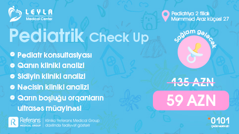 Sağlam gələcək, Pediatrik check-up