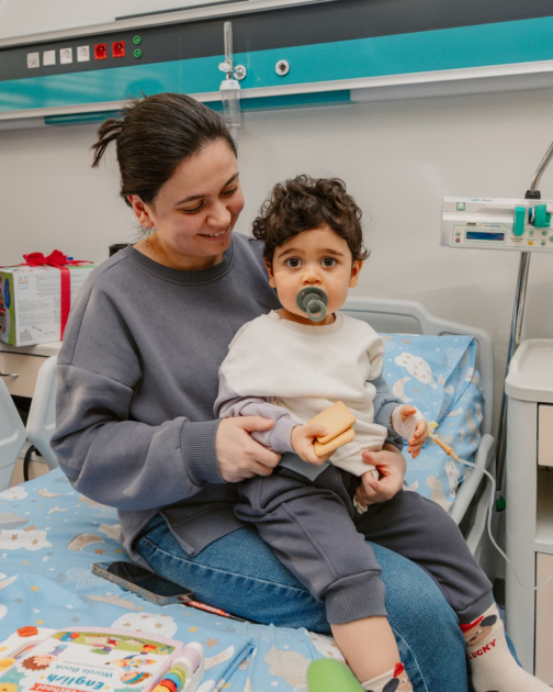 Leyla Əliyeva və Arzu Əliyeva “Leyla Medical Center”in Pediatriya Mərkəzində olublar - 7